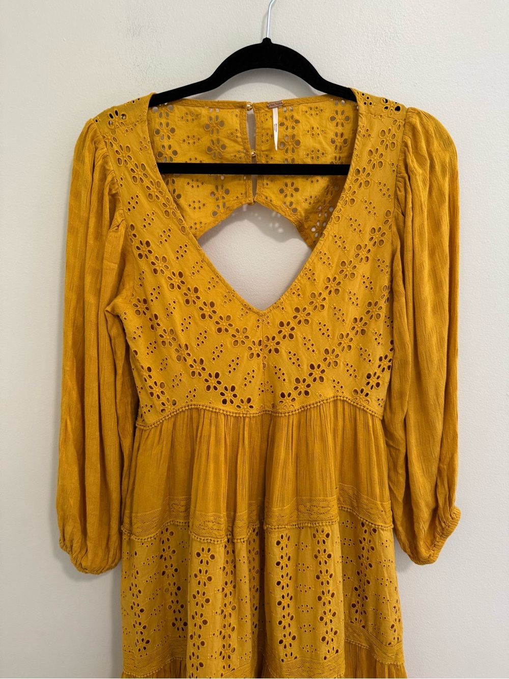 Free People Tiered Marigold Maxi Dress - Picture 3 of 8
